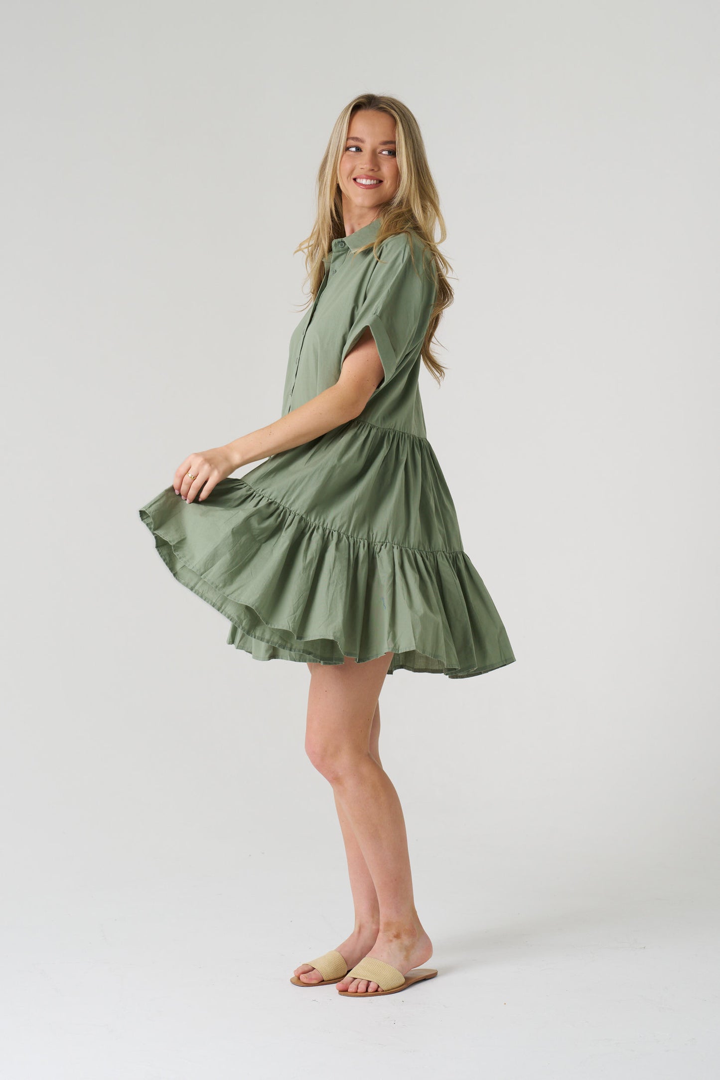 Harbour Tiered Cotton Dress