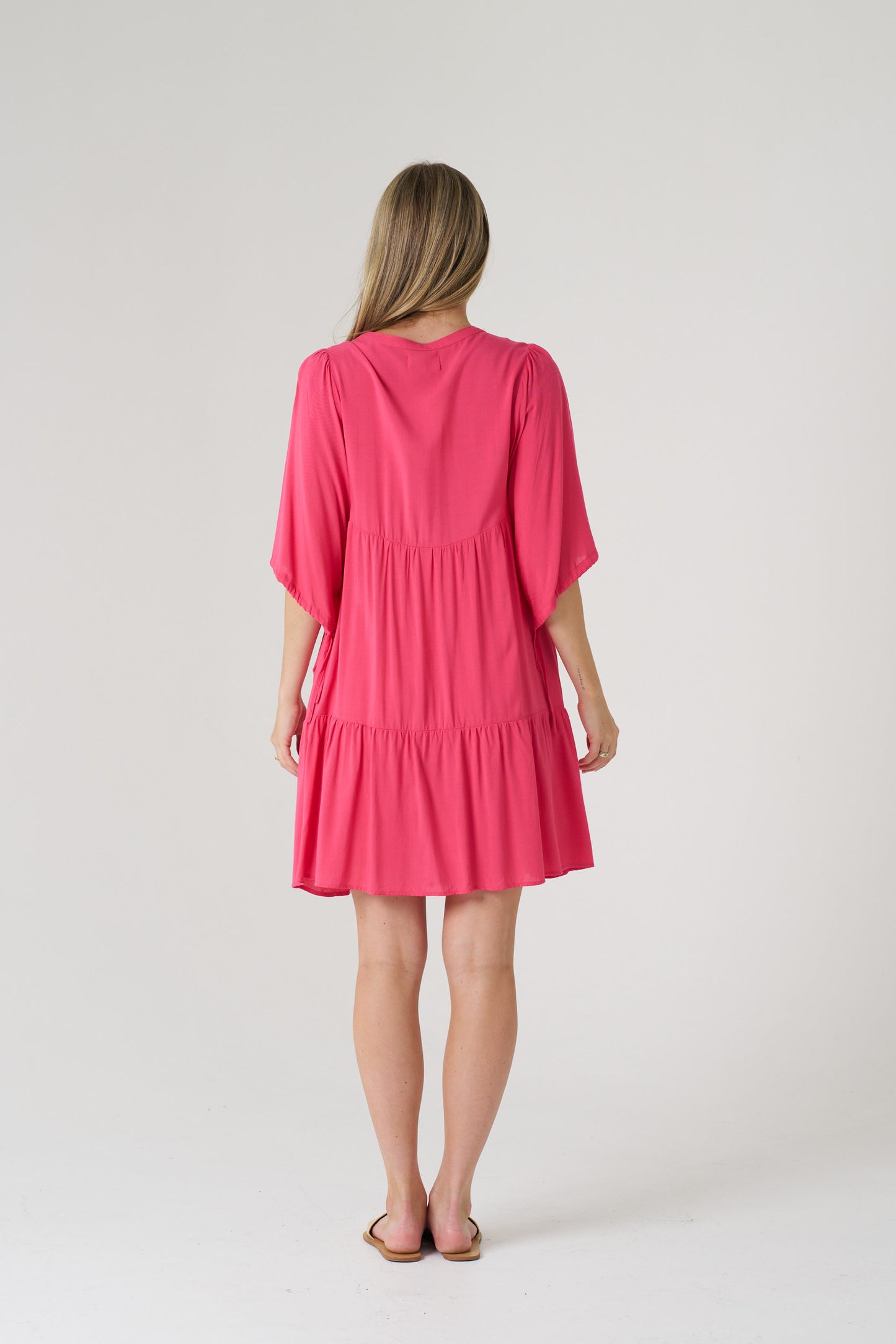 Coastal Ease Button Dress