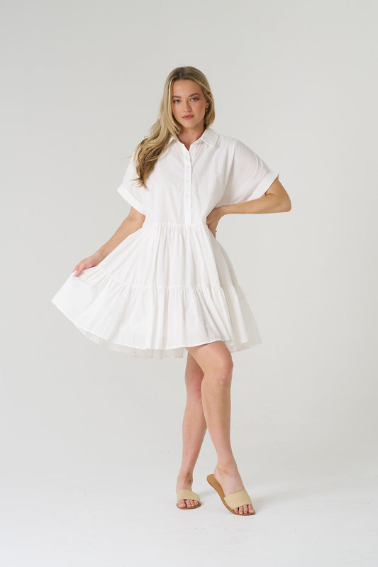 Harbour Tiered Cotton Dress