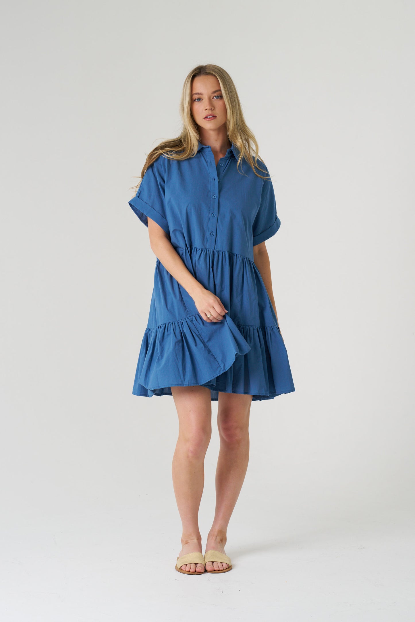 Harbour Tiered Cotton Dress